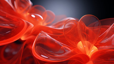 3d abstract fractal background a computer-generated illustration, textureの素材