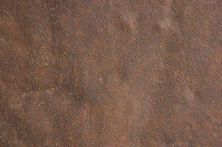 detail of a rusty surface texture background