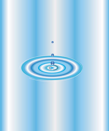 water dropletsのイラスト素材