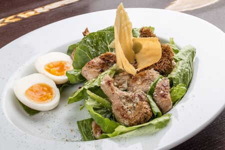 Salad Pan Asian "Caesar"の写真素材