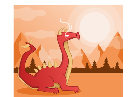 vector, dragon, creature, culture, traditional, tattoo, chinese, mythologyのイラスト素材