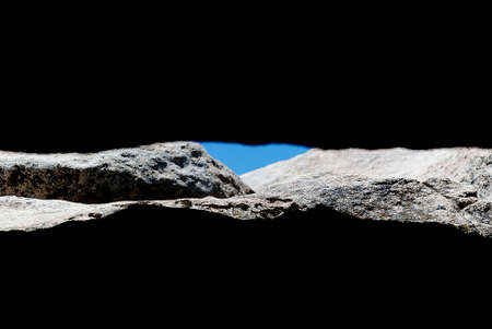 Rocks from stripeの写真素材