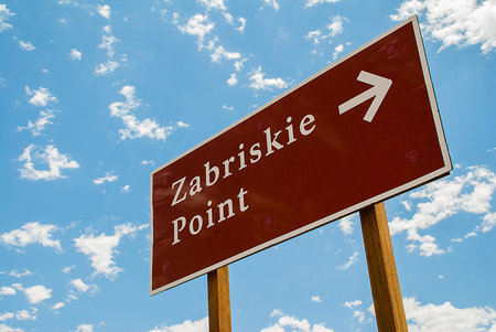 Zabriskie Point sign