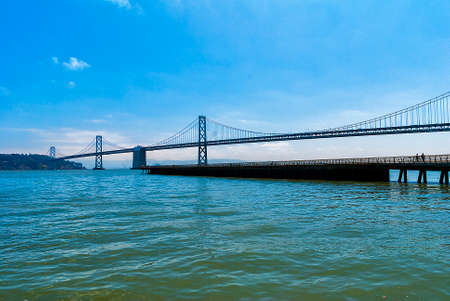 Oakland Bay bridgeの写真素材