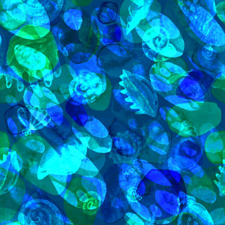 Pattern of color watercolor stains. Divorce, texture, isolated spots, backgroundの写真素材
