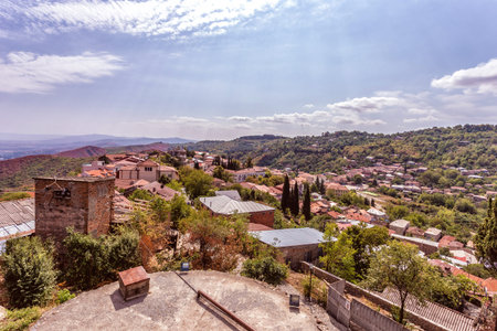Sighnaghi, the beautiful old town in Kakheti region, Georgia