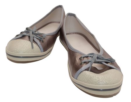   picture on the sports shoes. isolation on a white background     の写真素材