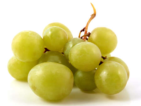 grapes on a white background    の写真素材
