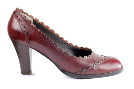 Color photo of female shoesの写真素材