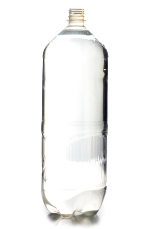 Photo plastic bottle of waterの写真素材