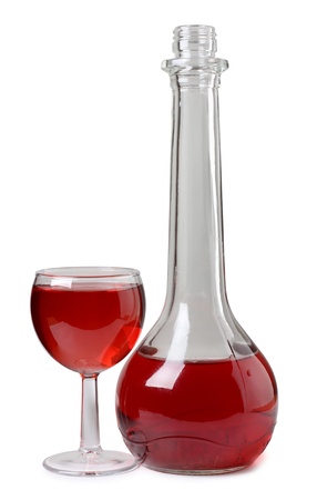 Color photo of a glass of wineの写真素材