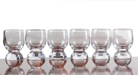 Color photo of a glass cupsの写真素材