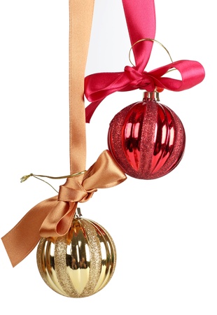 Color photo of christmas toysの写真素材