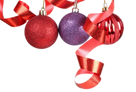 Color photo of christmas toysの写真素材