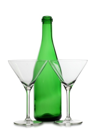 Color photograph of glasses of wineの写真素材