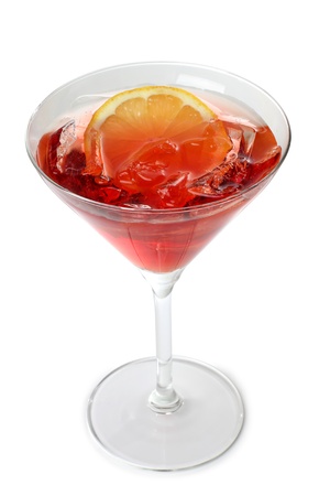Color photograph of glasses of wine and lemonの写真素材