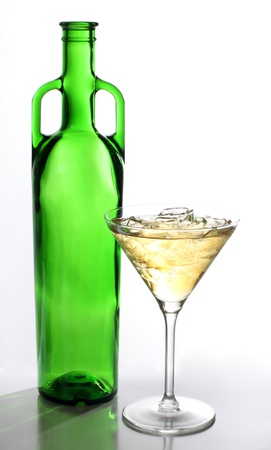 Color photograph of glasses of wineの写真素材