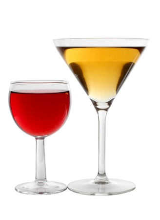 Color photo of a glass of wineの写真素材