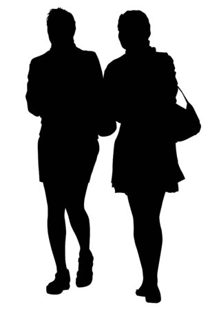 drawing beautiful girl in dressのイラスト素材