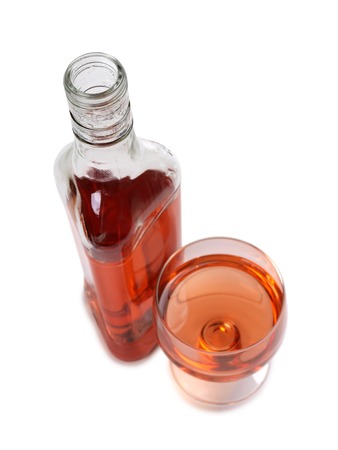 Glass of wine glassesの写真素材