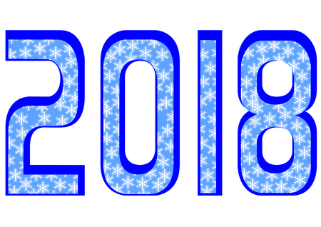 2018 icon.のイラスト素材