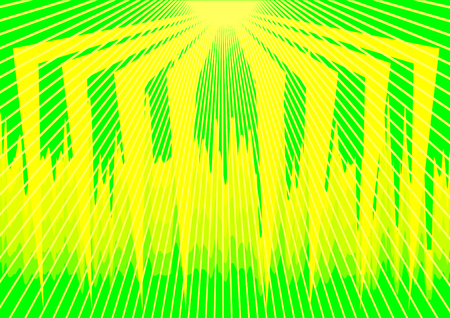 Abstract background of multicolored lines and spotsのイラスト素材