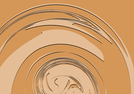 Abstract background of multicolored lines and spotsのイラスト素材