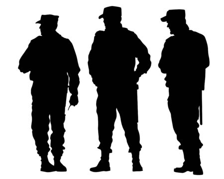 On white backgroundのイラスト素材