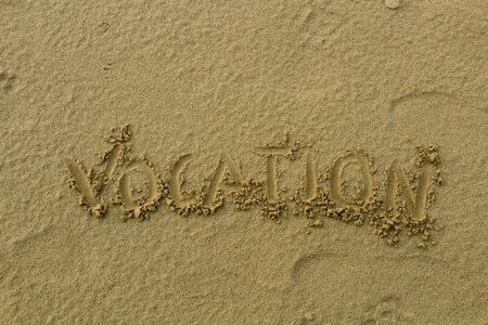 Sand on shore of south sea. Natural backgroundの写真素材