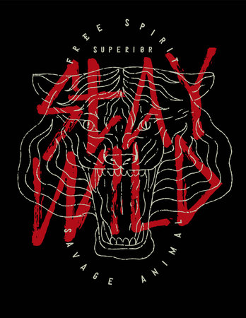 Gnostic science. Raven on the skull in fire. Occult rock music t-shirt print.のイラスト素材