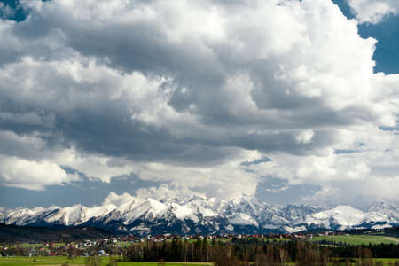 Tatra Mountains panoramaの写真素材