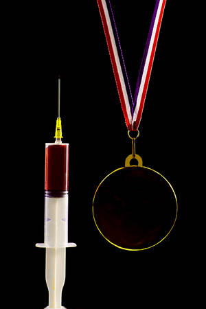 The concept of pharmacological doping in sportの写真素材