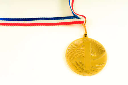 Medal on the white backgroundの写真素材