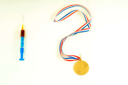 The concept of pharmacological doping in sportの写真素材