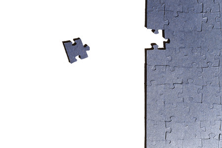 Puzzle solution conceptの写真素材