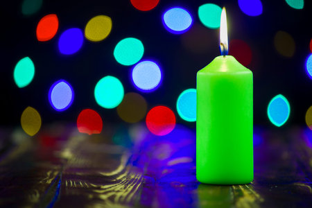 Candles backgroundの写真素材