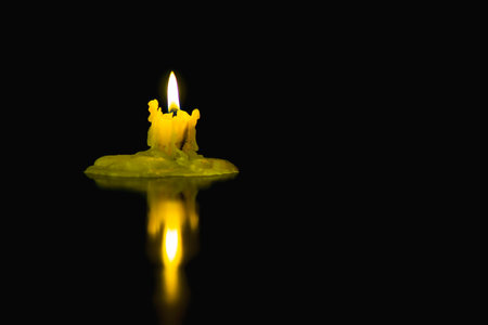 Candles backgroundの写真素材