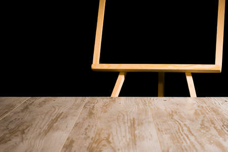 Concept sciences at the school, table relating to the chalkboardの写真素材