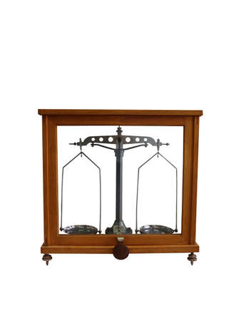 Balance in the chemical labolatoryの写真素材