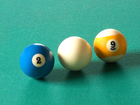 Year two thousand and nine made of billiard balls