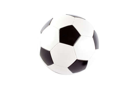 Soccer ball isolated on white の写真素材