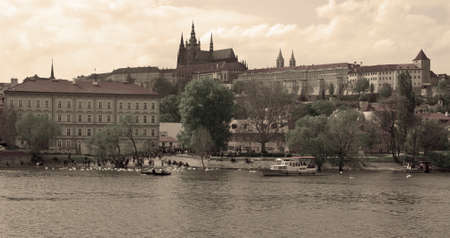 Prague viewの写真素材