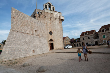 Vrboska on Hvar Island, Croatia