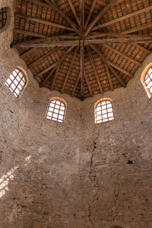 The Euphrasian Basilica Porec town, Istra, Croatiaの写真素材