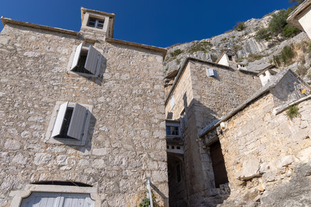 Dominican monastery or hermitage Blaca, Brac Island, Croatiaのeditorial素材