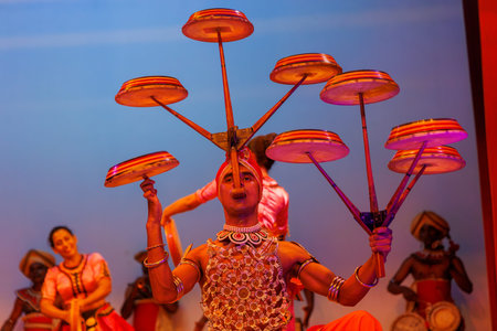 Traditional Kandyan Dance Performance in Kandy, Sri Lanka
