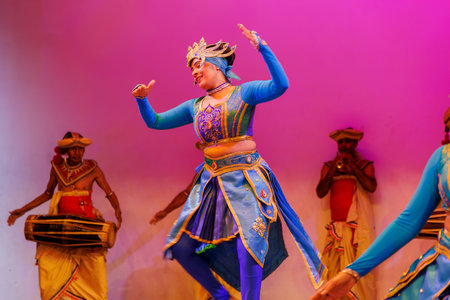 Traditional Kandyan Dance Performance in Kandy, Sri Lanka