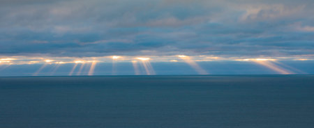 Angels looking through the clouds at Myrtle Beach
