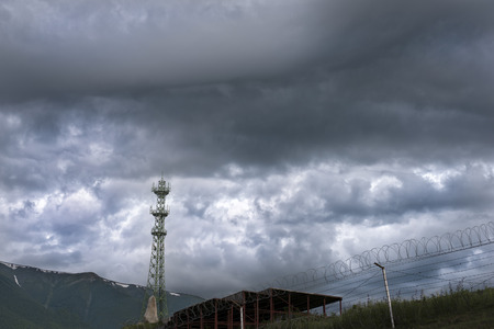 Xinjiang Kanas baihaba Villageの写真素材