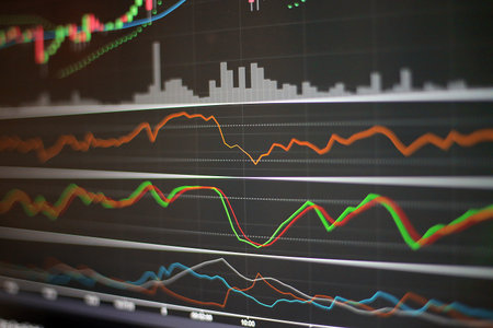 Thailand Stock Exchange, Streaming Trade Screen, The stock screen shows a list of stocks with...